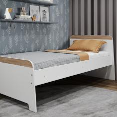 Cama Infantil Lorenza Movelbras Branco/aveiro