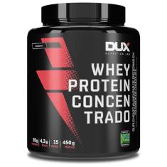 Whey Protein Concentrado Chocolate Pote 450g – Contribui para o Ganho Muscular Hipertrofia – Dux Human Health