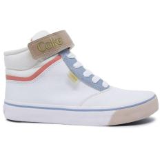 Tênis Coca-Cola Cano Alto Mika 2.0 Branco/Multicolor