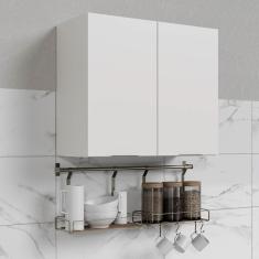 Armário Aéreo 2 Portas Ipanema CabeCasa MadeiraMadeira Branco/Branco