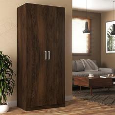Guarda Roupa Monarca 2 Portas Cacau