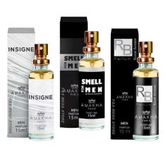 Kit 3 Perfumes Masculinos 15ml - Amakha Paris