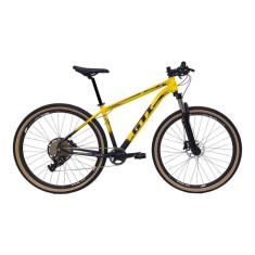 Bicicleta Aro 29 GTI Roma 12v Suspensão Com Trava K7 11/50 Freios Hidráulicos Kit 1x12 Pneus Bege-Unissex