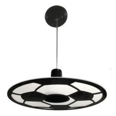 Lustre Pendente - Bola de Futebol - Quarto Infantil Menino - Vitrine d