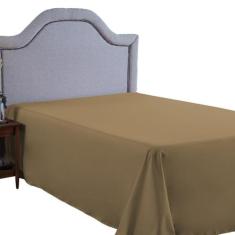 Lençol Queen Size 400 Fios Poliéster Sem Elástico Revenda - DONNA MARI