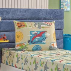 Jogo de Cama lençol INFANTIL SOLTEIRO 2 pç estampado  - SAFIRA ENXOVAI