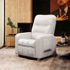 Poltrona do Papai Reclinável Maldivas - Sintético - Speciale Home, Bra