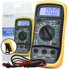 Multímetro Digital Profissional Portátil MD-200L - Exbom