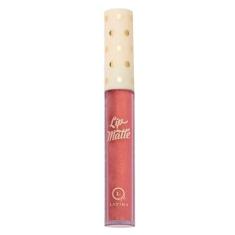 Batom Líquido Latika Lip Matte 4ml, N 45 Nude Metálico