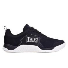 Tenis Everlast Climber 4 Preto e Branco-Masculino