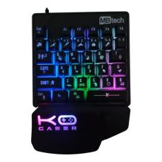 Teclado Gamer Mão Única Para Video Game