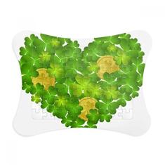 Clover Heart Ireland St Patrick's Day moldura de quebra-cabeça decoração de quadro ornamento de quebra-cabeça