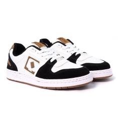 Tênis Qix Full Masculino Branco/Marrom