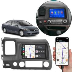 Kit Multimídia Mp5 Civic 2007-2011 7 Pol Carplay Android-Auto + Câmera
