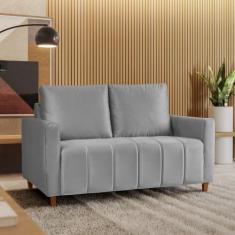 Sofá Amelie 2 Lugares em Veludo Yescasa