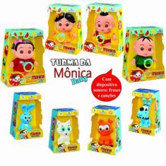 Bonecos e Mascotes Turma da Mônica Baby Fala Frases Brinqued - ADIJOMA