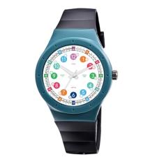 SYOYUEX Relógio analógico infantil, à prova d'água, para crianças, meninos, meninas, de 3 a 16 anos, pulseira macia, tempo de aprendizagem, professor, fácil de ler, analógico, esportivo, ao ar livre,