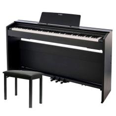 Conheça o piano digital Casio PX-870 Privia Preto | Teclacenter (Casio PX870 Completo   Banqueta Saty)