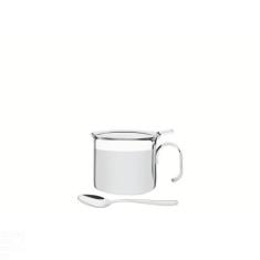 Açucareiro Tramontina Buena Com Alça Em Aço Inox Com Colher Detalhe Br
