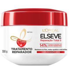 Creme de Tratamento L'Oréal Paris Elseve Reparação Total 5+, 300g