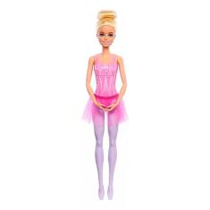 Boneca Barbie Bailarina Loira Hrg33 Hrg34 Mattel