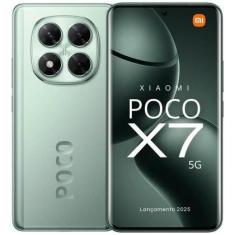 Smartphone Celular Xiaomi POCO X7 5G 256GB 8GB NFC tela Amoled 120 Hz 