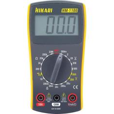 Multimetro Digital Hm1100 Amarelo/Cinza Hikari