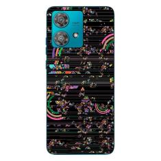 Capa Adesivo Skin006 Verso Para Motorola Edge 40 Neo