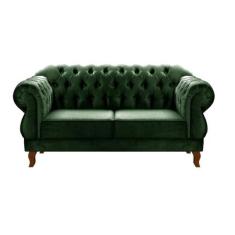 Sofá Fixo Duquesa Chesterfield 2 Lugares Namoradeira Classico Retrô - 