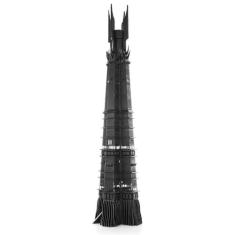 Miniatura De Montar Lord Of The Rings Orthanc Metal Earth, Preto