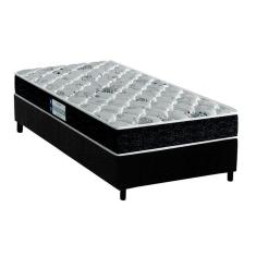 Cama Box Solteiro: Colchão Anatômico Probel D45/Ep Prodormir Advanced Tech2000 + Base Black(88X188)