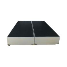 Base Box King Bipartido Linhão Bege