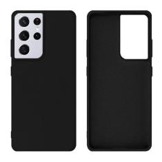 Capinha para Galaxy S21 Ultra Silicone - GCM, Preto