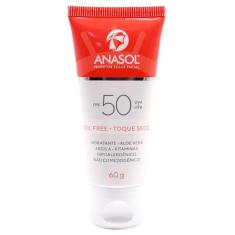 Protetor Solar Facial FPS 50 Anasol, Todos, 60g