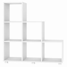 Armário em L Para Cozinha 6 Nichos Bmu 119 Branco Brv Móveis