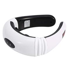 Massageador de pescoço inteligente, protetor de pescoço quente para tratamento de espondilose cervical e cuidados com o pescoço e alívio da dor