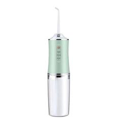Irrigador Oral Bucal Recarregável Limpeza Profunda - Verde