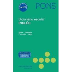 Dicionário Escolar Inglês Pons - Inglês-Português / Português-Inglês -