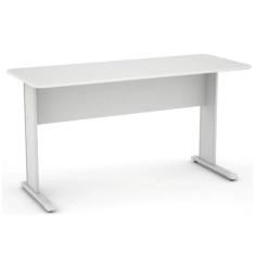 Mesa reta 1,20x0,60  Cor Cinza sem gavetas