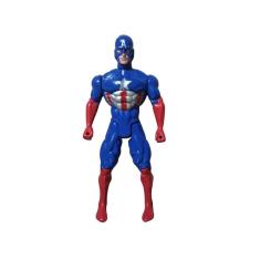Boneco Gigante Articulado Capitão América +/- 42 Cm Cabeça,