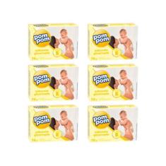 Sabonete Pom Pom 70g Glicerina - Kit C/ 6un