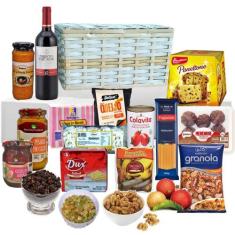 Cesta de Natal SAN DIEGO com 17 itens Selecionados