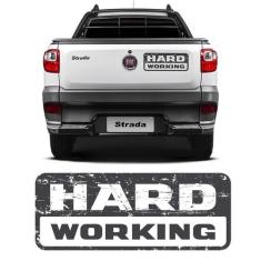 Emblema Strada Hard Working 2018/19 Adesivo Modelo Original - SPORTINO