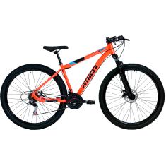 BICICLETA ATHOR ARO 29 TN- 21 ALUMINIO 21V LARANJA NEON
