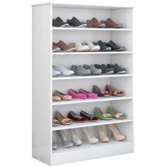 Armário Bella Multiuso Sapateira Phoenix Branco