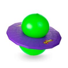 Brinquedo Clássico Pogobol Estrela Roxo E Verde 6+