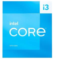 Processador Intel Core i3-13100, 13ª Geração, LGA 1700, 4.5GHz Max Turbo, Cache 12MB, 4 Núcleos, 8 Threads, Vídeo Integrado - BX8071513100