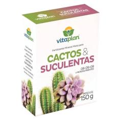 Fertilizante Para Cactos E Suculentas (150G) Vitaplan