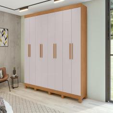 Guarda-Roupa Lopas Andara Soft 8 Portas 4 Gavetas 