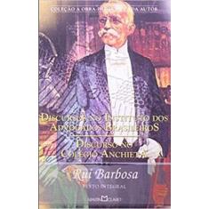 Livro - Discursos no Instituto dos advogados